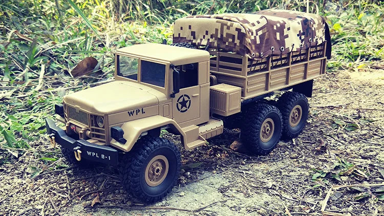 1 to 16 Scale 6WD Remote Control Off Road Military Truck