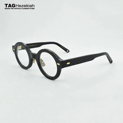 Round Glasses Frame Retro Spectacles Acetate Eye Glasses Fashion Classic Myopia computer eyeglasses