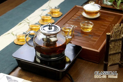 heat resistant glass teapot electromagnetic furnace multifunctional teapots Induction cooker kettle