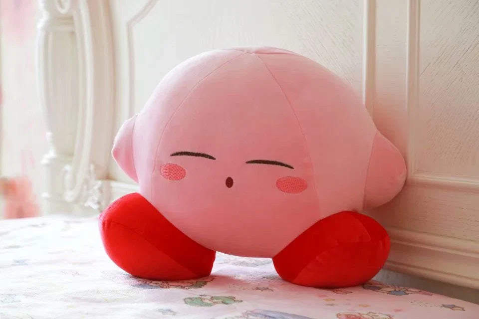 Kirby Pillow Cartoon Cute Plush Doll Stuffed Animal Peripheral 's Birthday Gift Home Stuffed Animal Plushies Toy