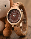 Hand Natural All Wood Watches with Japanese Movement Fashion Luxury Wood Watch