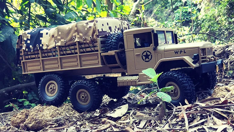 1 to 16 Scale 6WD Remote Control Off Road Military Truck