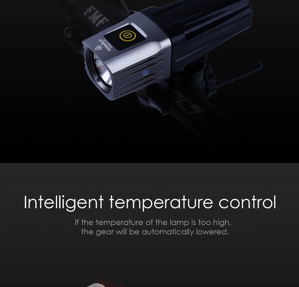 BR1600 Lumens Professional Bicycle Light Side Warning IPX6 Waterproof USB Rechargeable Bike Light Flashlight Accessories