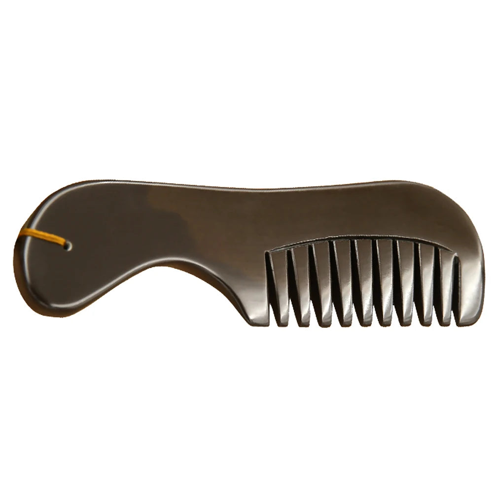 5A grade Original Si Bin brown color Bian stone massage guasha stone multifuntion beauty face comb home health care back massage