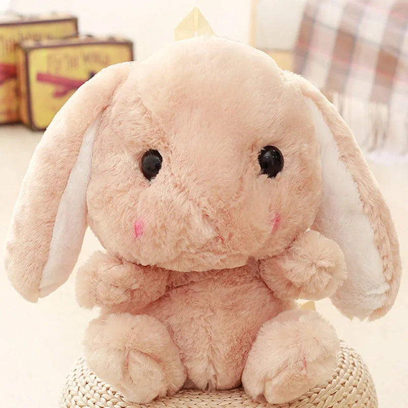 Cute Rabbit Plush Shoulder Bag Soft Backpack