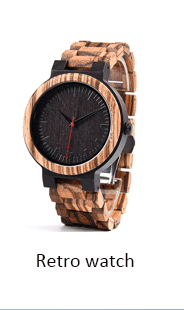 Vintage Green Dial Wood Watches Environmental Watch Wooden Watch Custom Logo