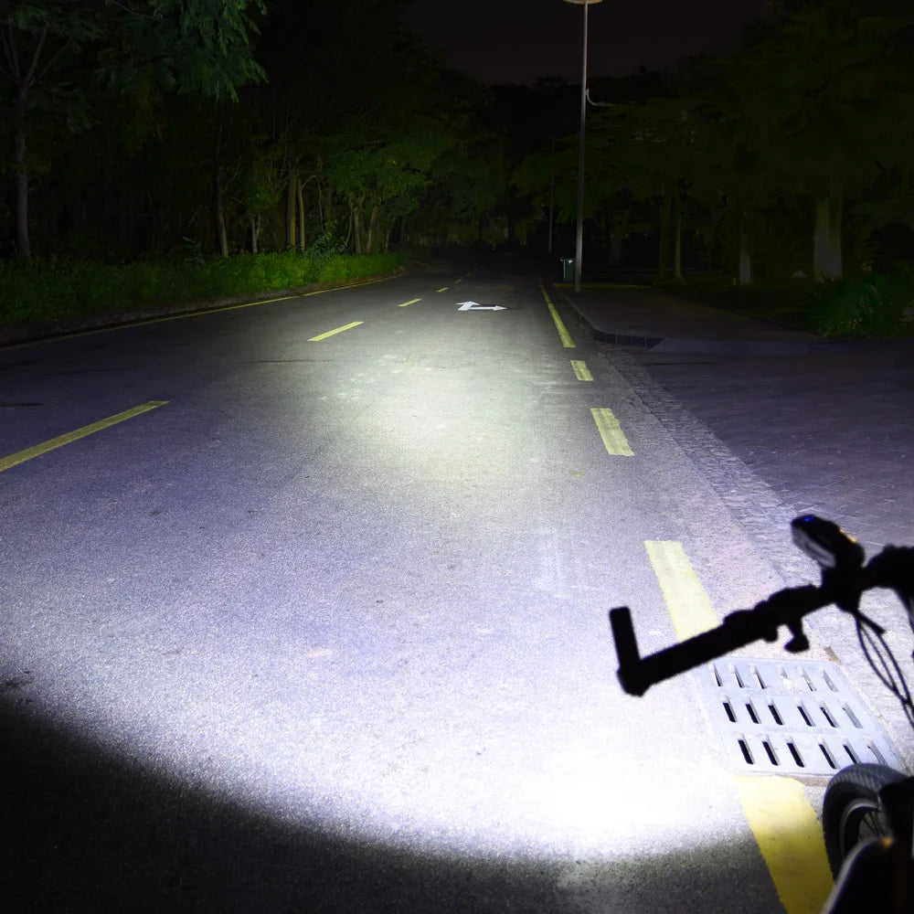 BR1600 Lumens Professional Bicycle Light Side Warning IPX6 Waterproof USB Rechargeable Bike Light Flashlight Accessories