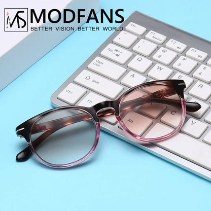 Tinted Reading Glasses Sun Readers Grey Gradient UV400 Protection Lens Magnifying Sun Glasses Reading