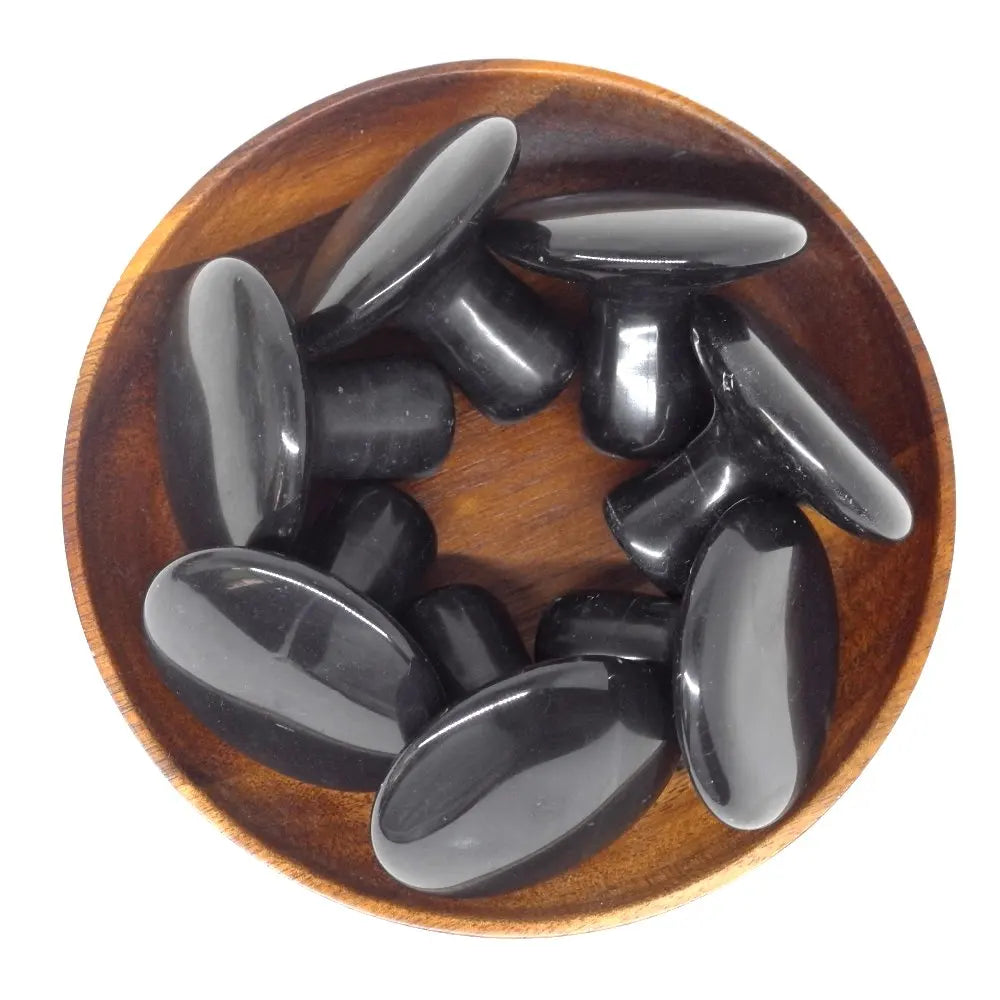 5.5x4cm Rose Quartz Mushroom Massage Stone Crystal Jade GUASHA Facial Body Foot Thin Anti-wrinkle Relaxation Beauty Health Care