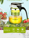 TP-757 Art Tea Cup Mug & Tea Pot 700ml Glass Teapot Maker Press Tea