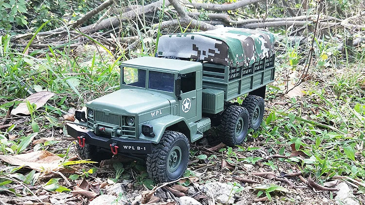1 to 16 Scale 6WD Remote Control Off Road Military Truck