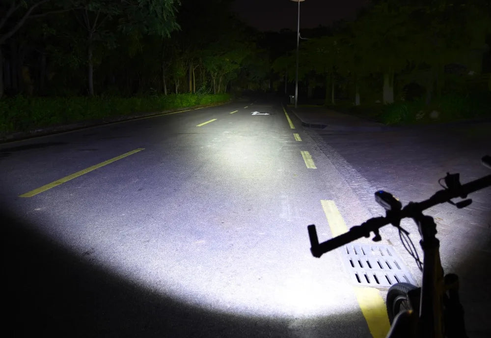 BR1600 Lumens Professional Bicycle Light Side Warning IPX6 Waterproof USB Rechargeable Bike Light Flashlight Accessories