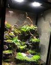 1/4'' Tub 360 Adjustable Reptiles Fogger Mist Sprinkler Rainforest Tank Aquarium System Connect Fine spray effect