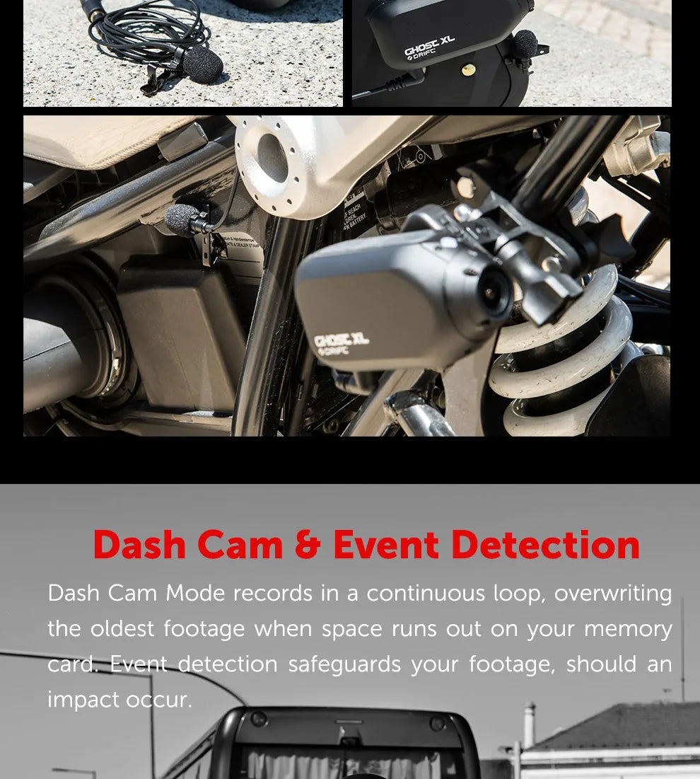 Full HD Action Camera with Rotating Lens Dash Cam Mode and IPX7 Waterproof Design