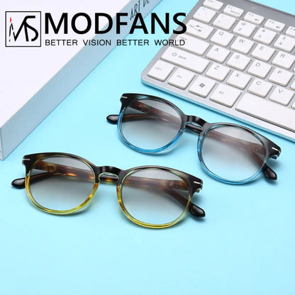 Tinted Reading Glasses Sun Readers Grey Gradient UV400 Protection Lens Magnifying Sun Glasses Reading