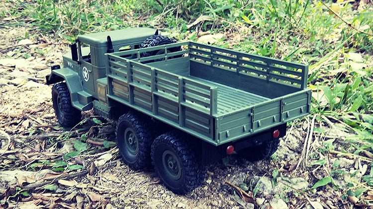 1 to 16 Scale 6WD Remote Control Off Road Military Truck