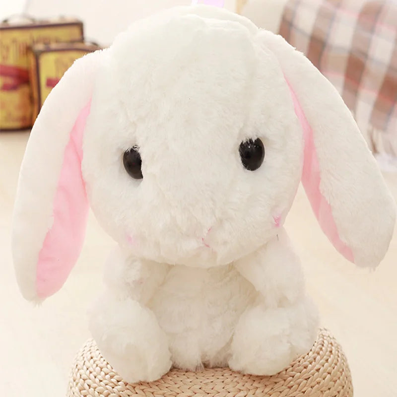 Cute Rabbit Plush Shoulder Bag Soft Backpack