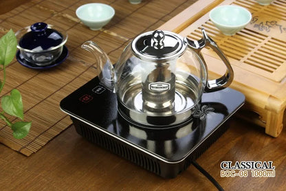 heat resistant glass teapot electromagnetic furnace multifunctional teapots Induction cooker kettle