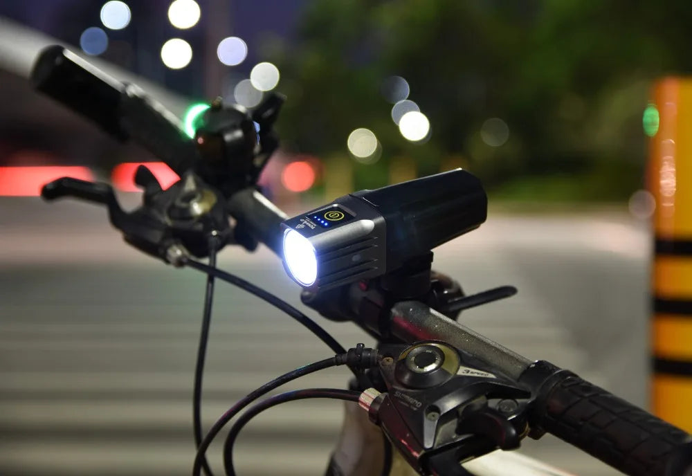 BR1600 Lumens Professional Bicycle Light Side Warning IPX6 Waterproof USB Rechargeable Bike Light Flashlight Accessories
