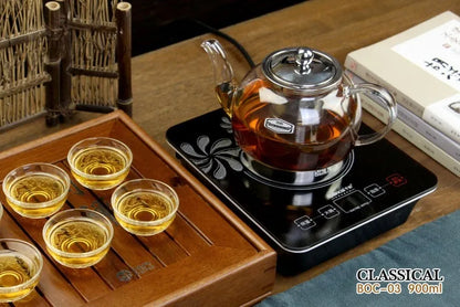 heat resistant glass teapot electromagnetic furnace multifunctional teapots Induction cooker kettle