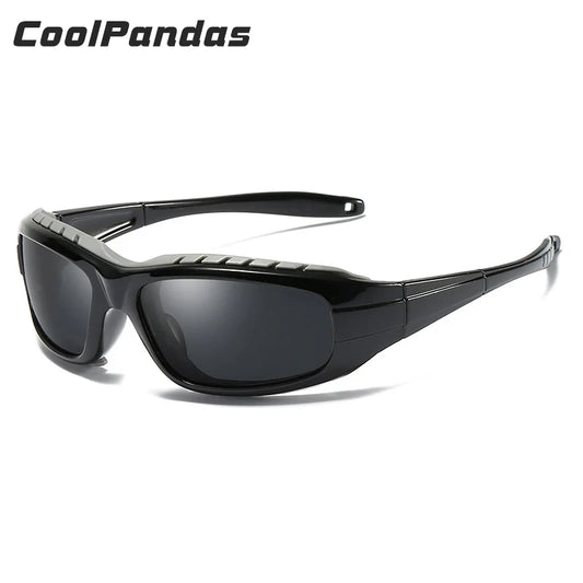 Windproof Polarized Sports Sunglasses UV400 Anti-Glare Outdoor Driving Glasses for Men