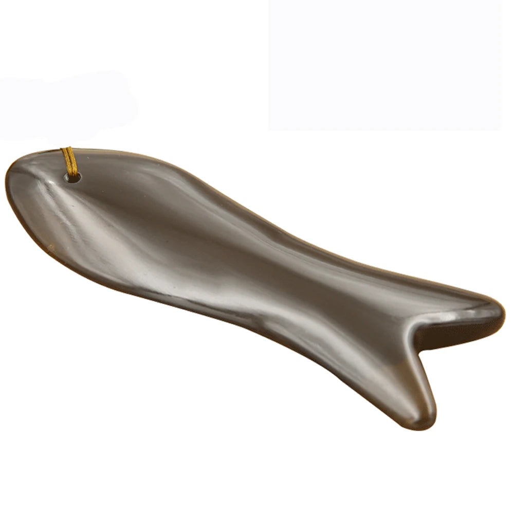 5A grade Si Bin Bian stone guasha tool stone massage guasha kit beauty face meridian scraper anti wrinkle health care