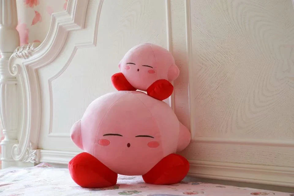Kirby Pillow Cartoon Cute Plush Doll Stuffed Animal Peripheral 's Birthday Gift Home Stuffed Animal Plushies Toy