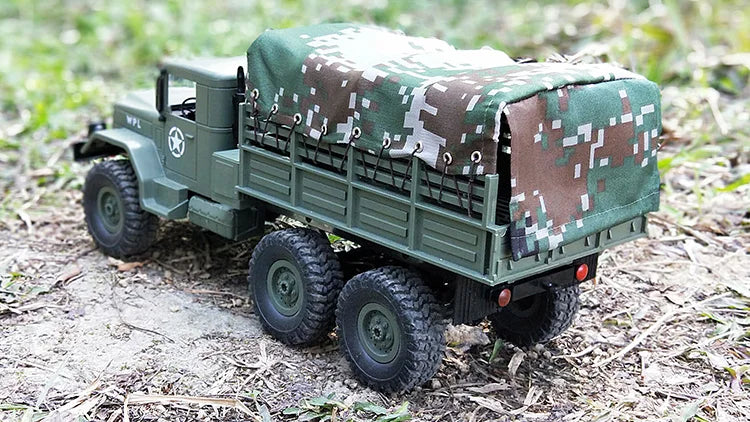 1 to 16 Scale 6WD Remote Control Off Road Military Truck