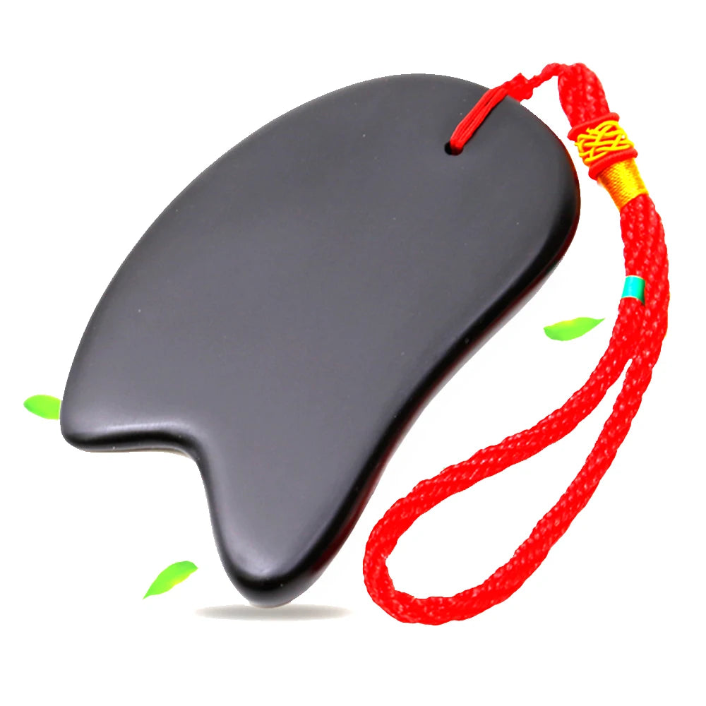 Sibin Bian stone massage guasha stone headache relief Massage Guasha plate beauty face slimming V-LINE back pain health care