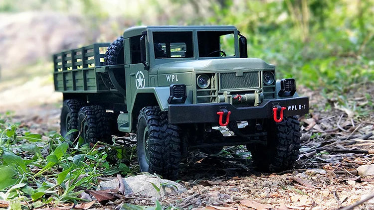 1 to 16 Scale 6WD Remote Control Off Road Military Truck