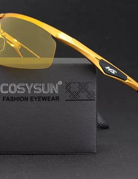 Night Vision Driving Glasses Men night driver Goggle men Sunglasses