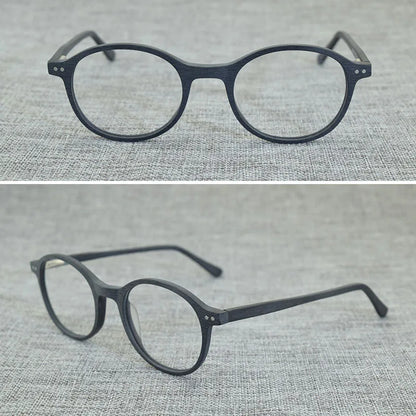 Wood grain optical glasses movement retro glasses frame myopia eyeglasses frames