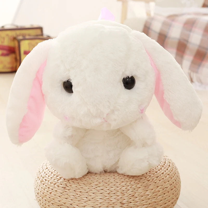 Cute Rabbit Plush Shoulder Bag Soft Backpack