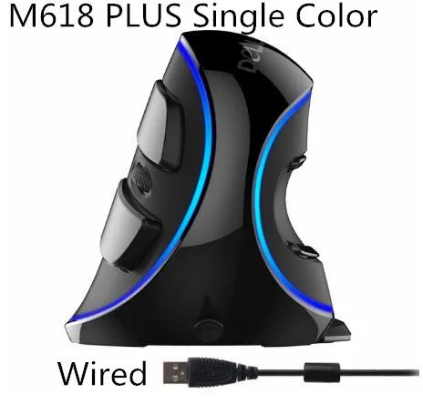 M618 Plus Vertical Ergonomic Mouse – 4000 DPI 6 Buttons