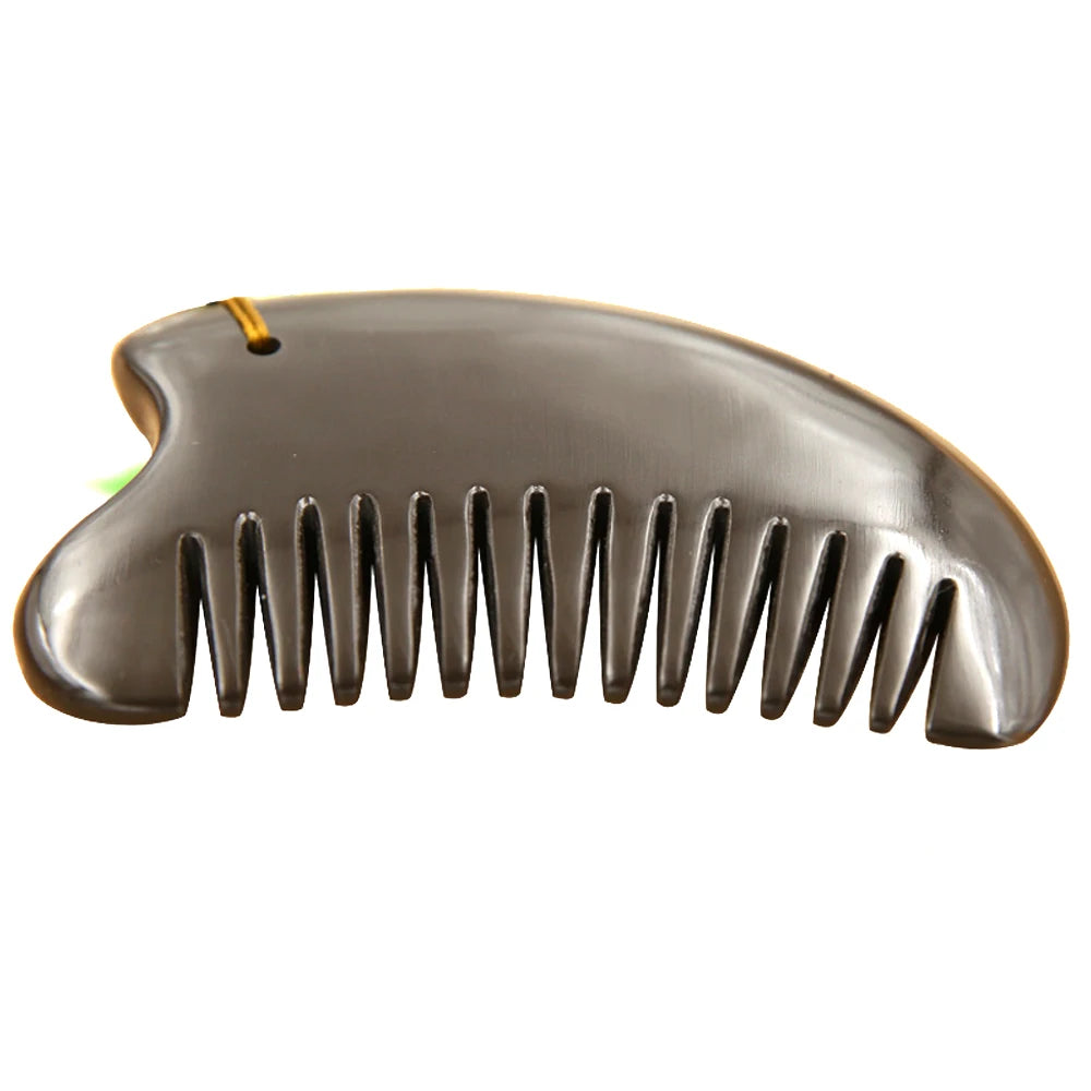 5A grade Original Si Bin brown color Bian stone massage guasha stone multifuntion beauty face comb home health care back massage