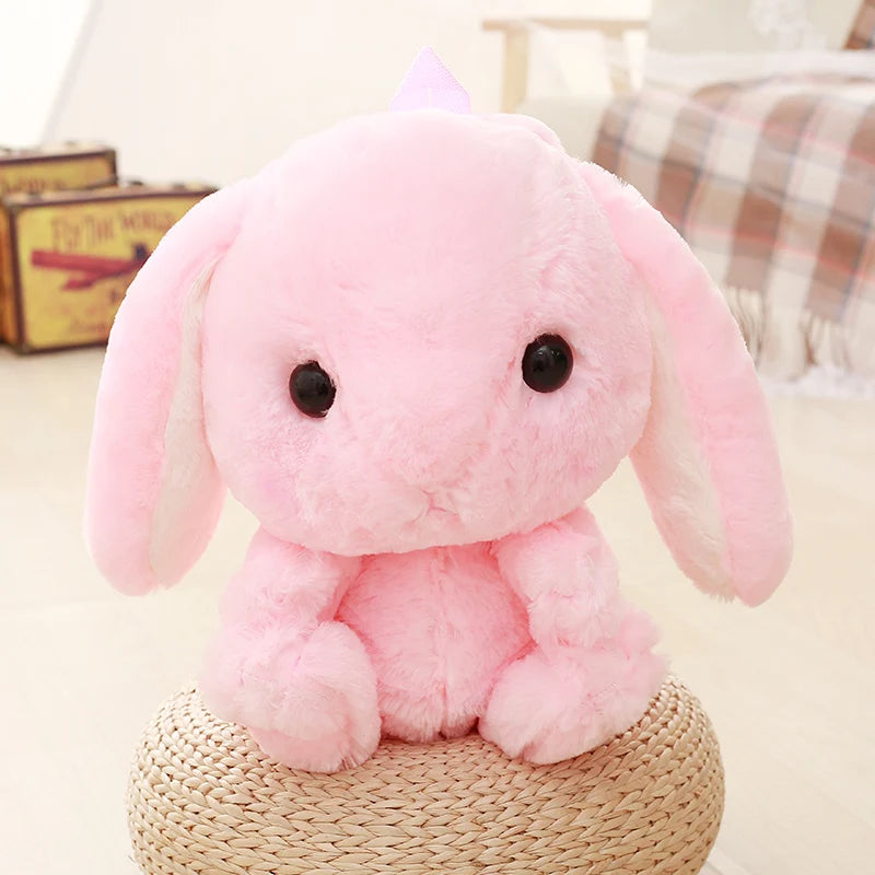 Cute Rabbit Plush Shoulder Bag Soft Backpack