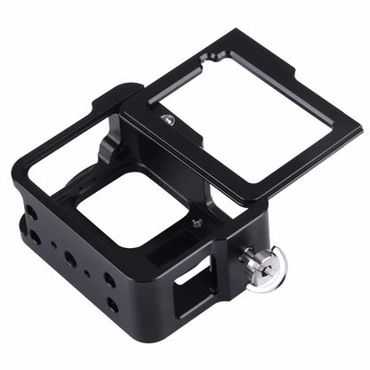 Case Housing Shell For GoPro Hero 7 black CNC Protective Cage+Insurance Frame&52mm UV Lens For GoPro Hero 2018