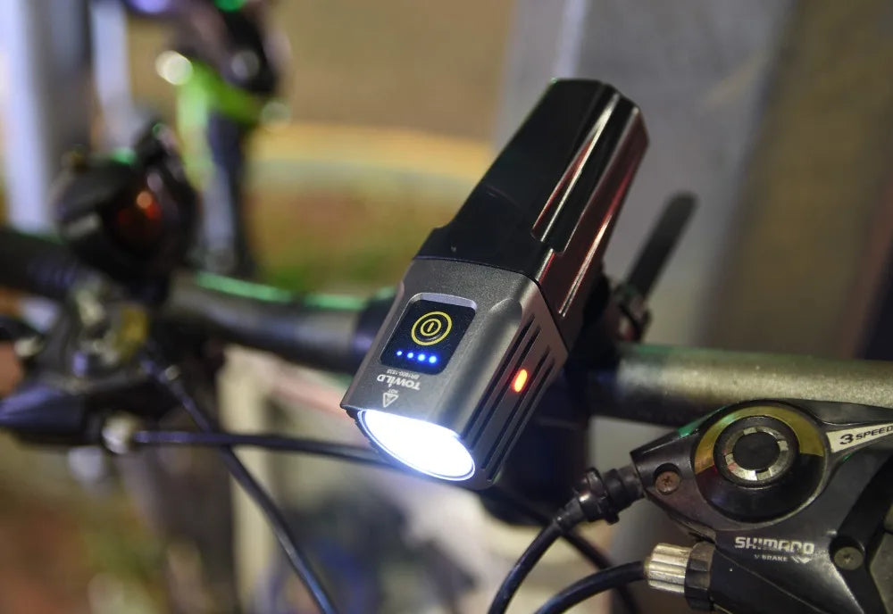 BR1600 Lumens Professional Bicycle Light Side Warning IPX6 Waterproof USB Rechargeable Bike Light Flashlight Accessories