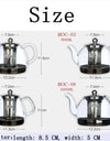 heat resistant glass teapot electromagnetic furnace multifunctional teapots Induction cooker kettle