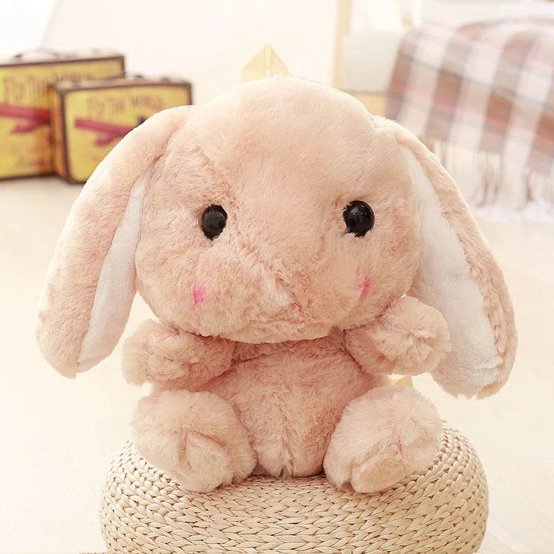 Cute Rabbit Plush Shoulder Bag Soft Backpack