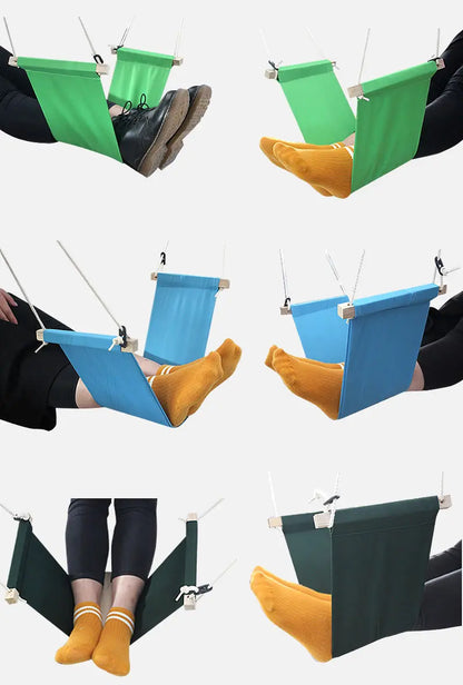 Foot Hammock Stands Adjustable Desk Feet Hammock under the desk