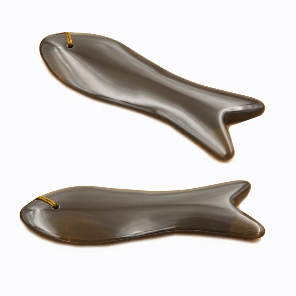 5A grade Si Bin Bian stone guasha tool stone massage guasha kit beauty face meridian scraper anti wrinkle health care