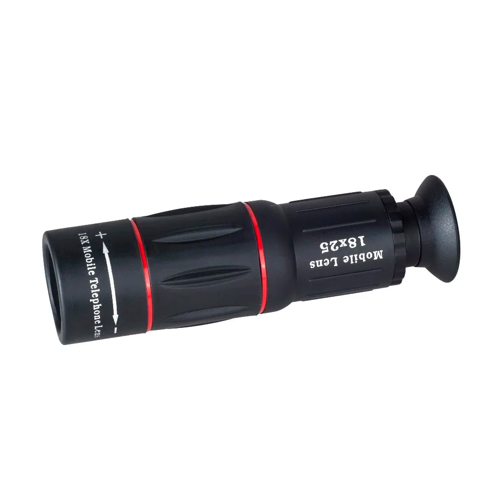 18X Smartphone Telephoto Telescope Lens with Universal Clip