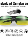 Polarized Driving Sunglasses for Men Day and Night Vision Anti Glare UV400