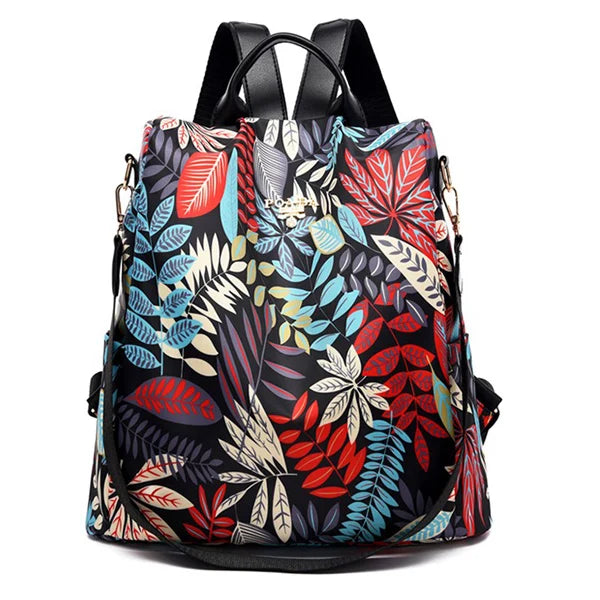 Waterproof Oxford Backpack Fashion Anti-theft Women Backpacks Print School Bag High Quality Large Capacity Backpack