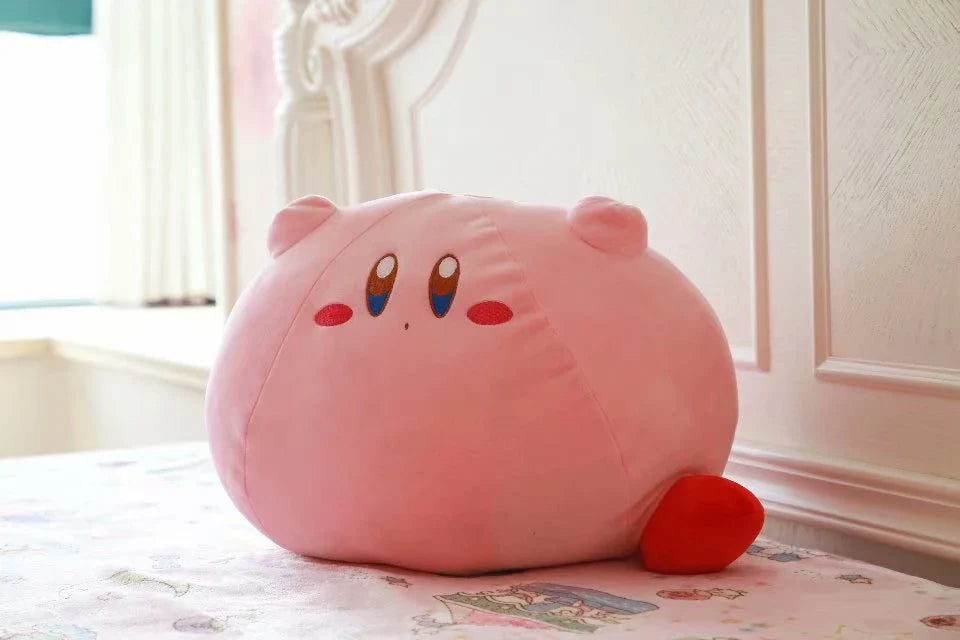 Kirby Pillow Cartoon Cute Plush Doll Stuffed Animal Peripheral 's Birthday Gift Home Stuffed Animal Plushies Toy