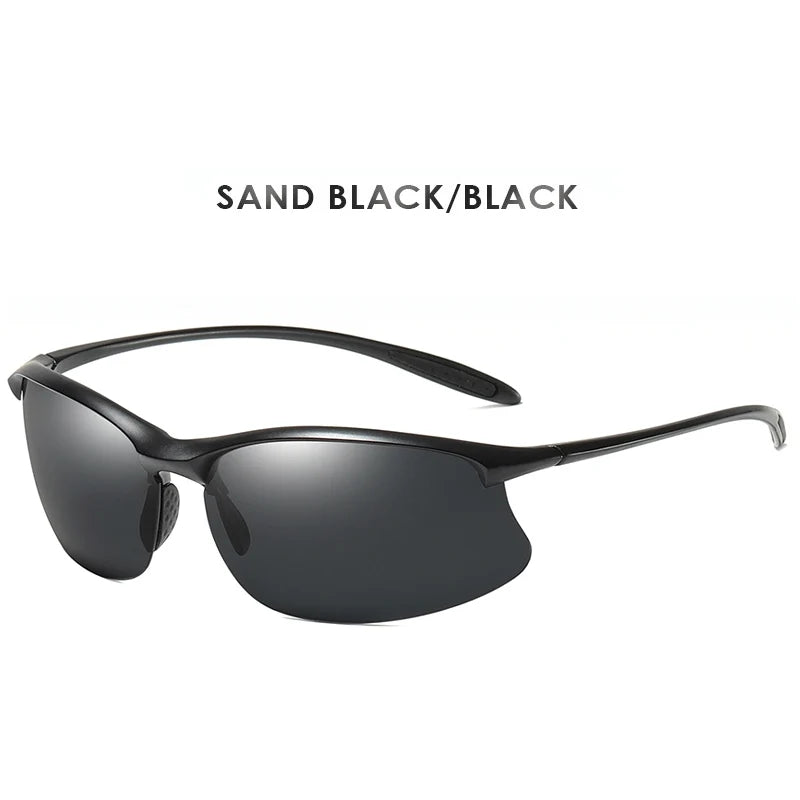 Ultra Light TR90 Polarized Military Style UV400 Driving Sunglasses for Men Women