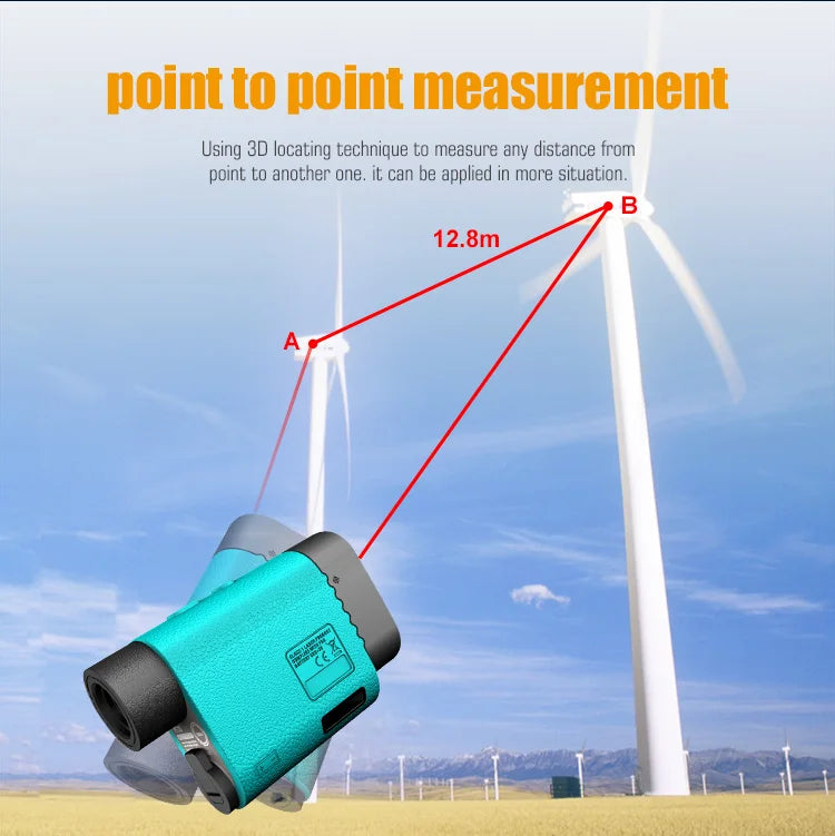 600M Golf Laser Rangefinder Golf Telescope Laser Distance Meter Monocular Golf hunting laser laser Range Finder