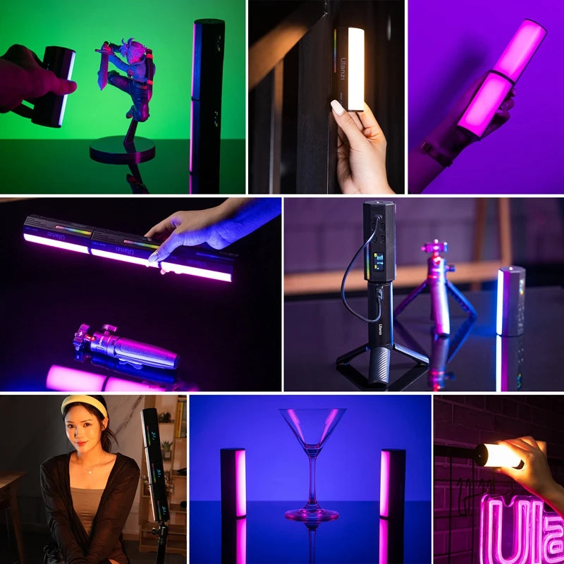 i-Light Handheld Light Stick RGB Led Video Light 2500-9000K Photography Light Rgb Ice Light Tube Light for Youtube Live