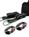 Lighten Up Hammock Straps Rope Carabiner Tree Swing Hanging Kit Hammock Straps Camping 350KG Load Capacity Rope Carabiner